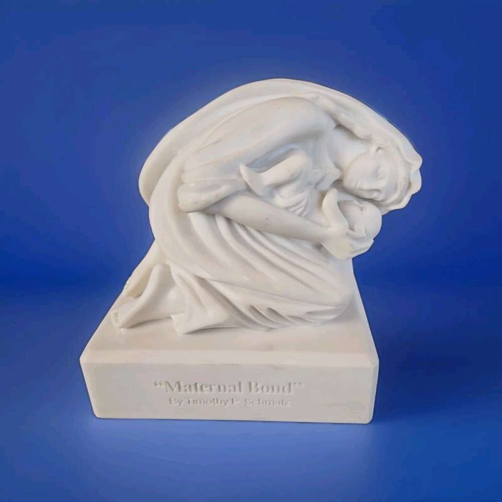 TIMOTHY P SCHMALZ "MATERNAL‎ BOND" SCULPTURE 1999 Heavy